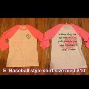 Delta Zeta Baseball T-shirt